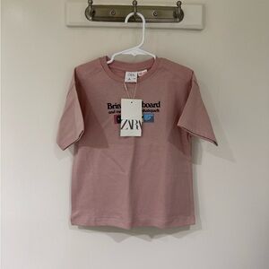 Zara Bring Your Board Skate Tee 5 Years NWT